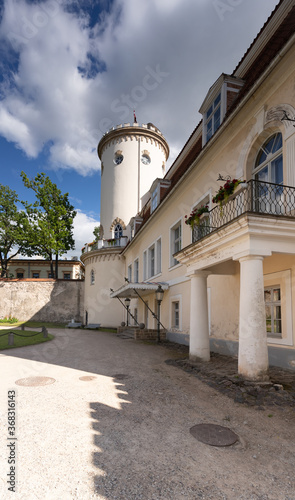 Cesis Castle, one of the most iconic medieval castles in Latvia. The foundations of the castle were laid 800 years ago by the Livonian Brothers of the Sword.