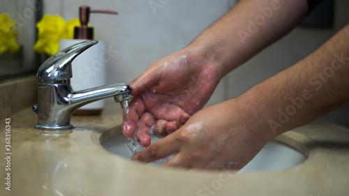 lavado de manos con jabón , prevenir covid-19