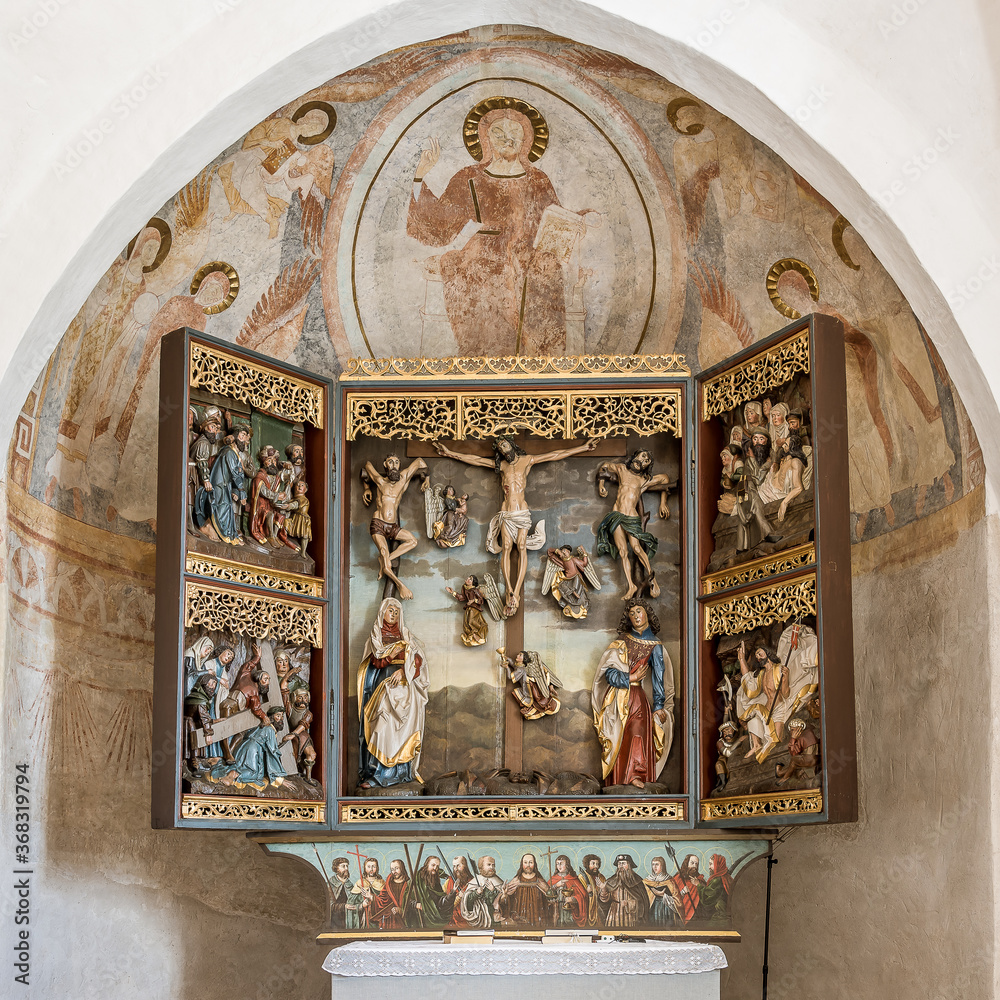 Obraz premium triptych from the16th century