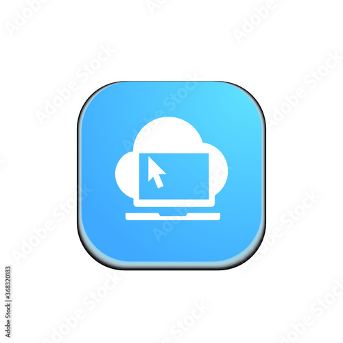 Cloud Computing -  Button