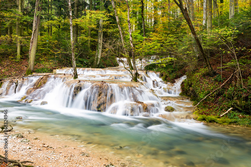 Fototapeta Naklejka Na Ścianę i Meble -  Little Beusnita waterfall,Romania