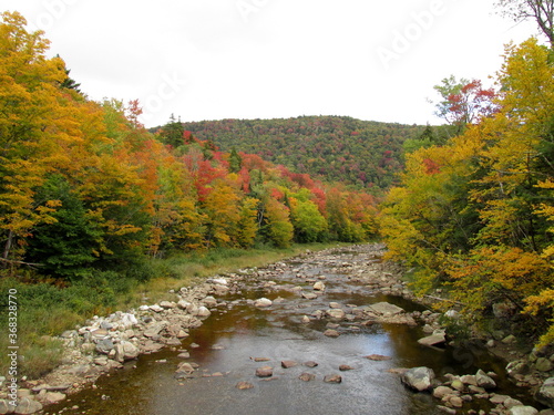 Fall in Vermont New England United States