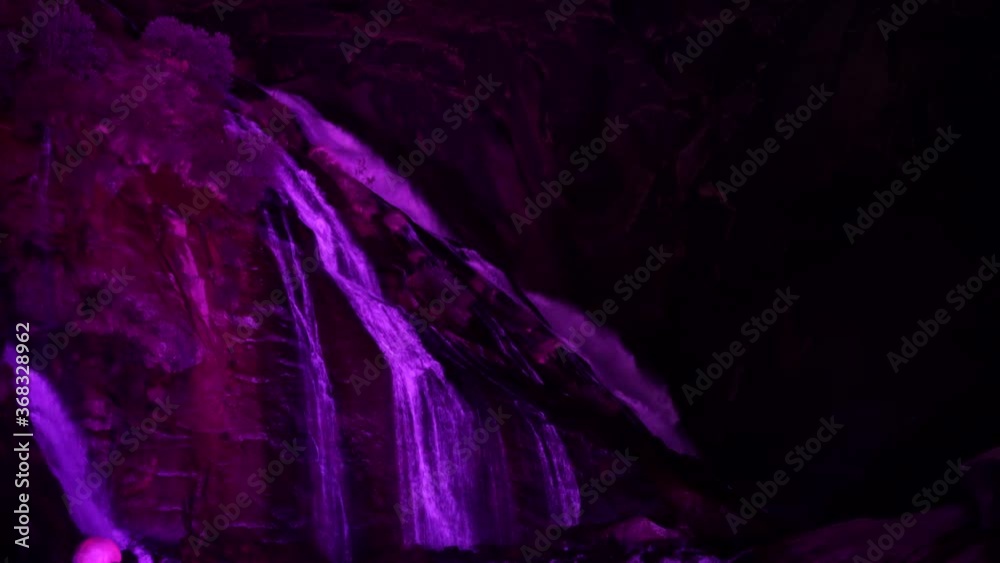 Colorfull waterfall in Galicia,Spain. Colorfull waterfall in Galicia,Spain.