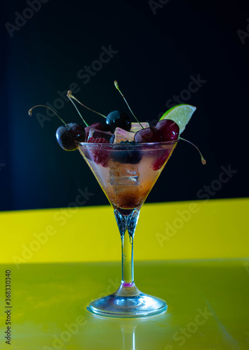 frozen daiquiri with nuts