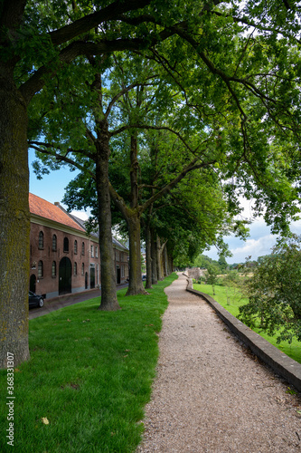 Views of little ancient town with big history Buren  Gelderland  Netherlands