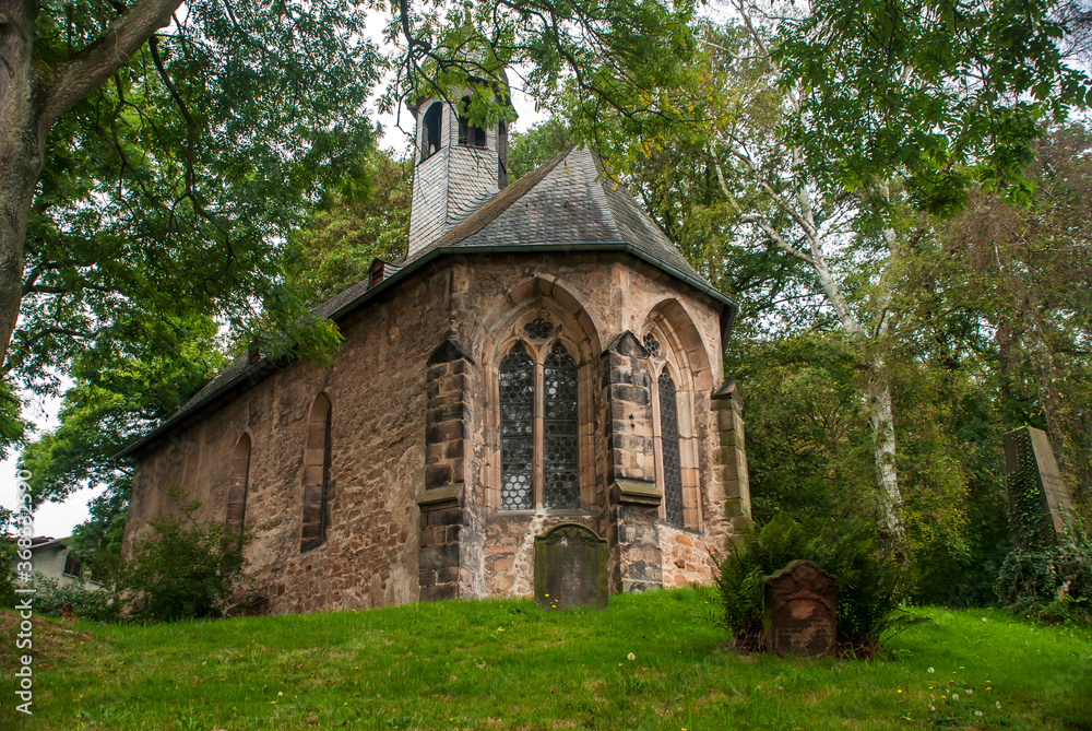 St. Michaels Kapelle photographed in Marburg, Germany. Picture made in 2009.