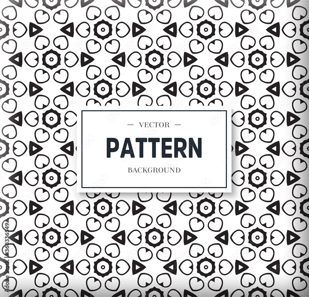 Vector seamless pattern. Modern texture. Repeating abstract background.