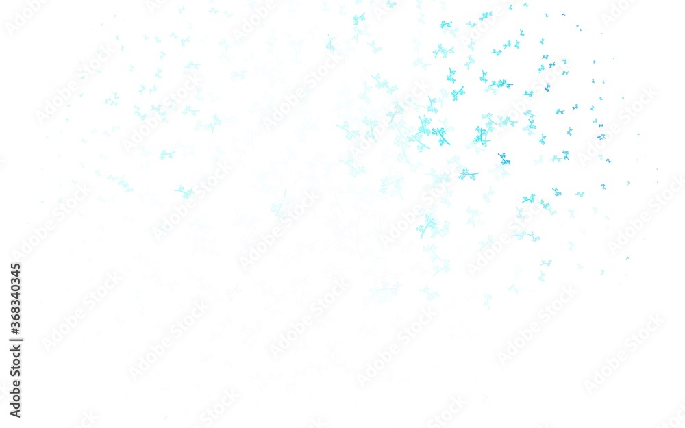 Light BLUE vector elegant template with branches. Light BLUE vector elegant template with branches.