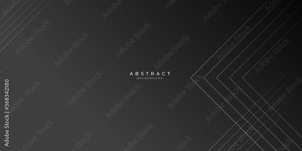 Modern simple black abstract presentation background for business and corporate concept