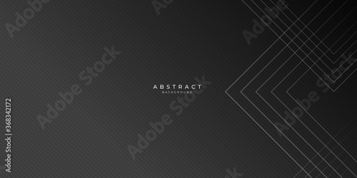 Modern simple black abstract presentation background for business and corporate concept