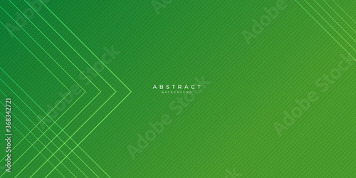 Modern green web header abstract background. Vector illustration design