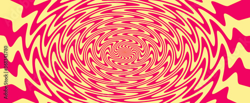 Obraz na płótnie red and yellow abstract background optical illusion