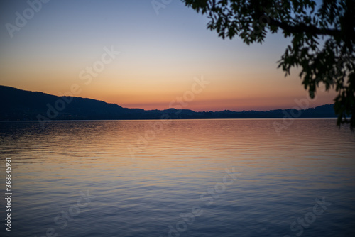 Attersee Sonnenuntergang