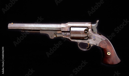 44 caliber military revolver used in the US civil war