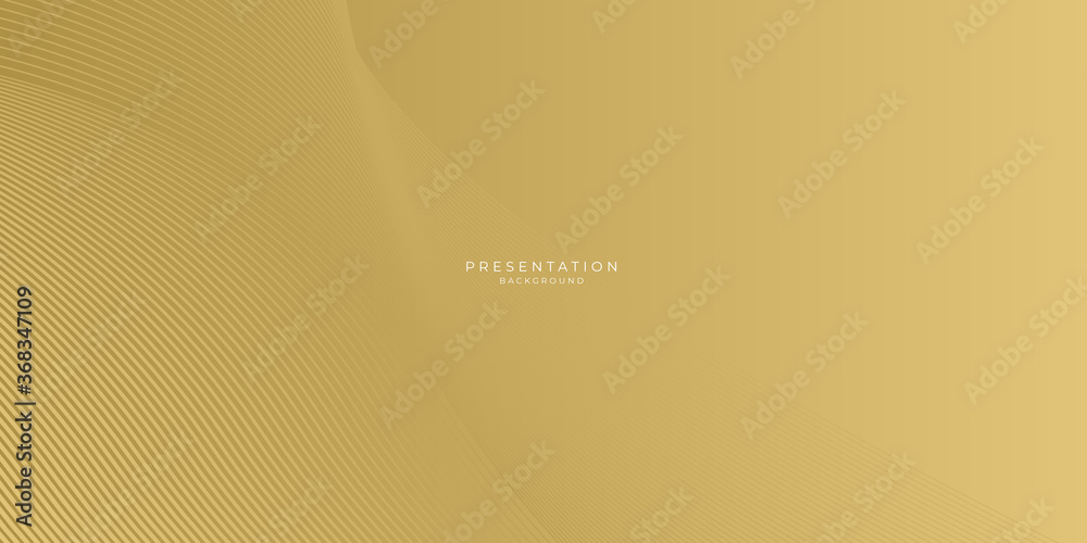 Abstract white background with gold line Abstract white background with gold line