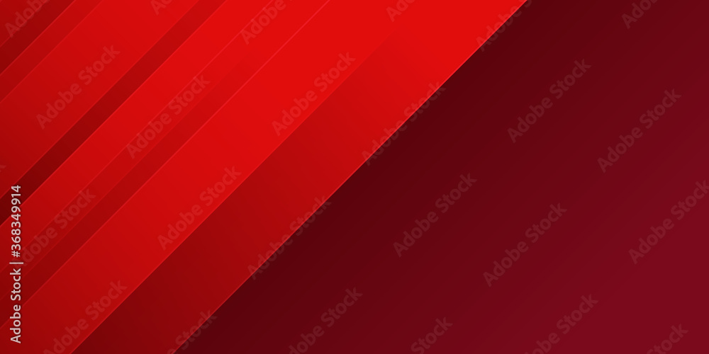 Abstract modern background gradient color. Red maroon and white gradient with stylish line and square decoration suit for presentation design.
