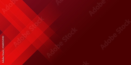 Abstract technology geometric red color shiny motion background © Roisa