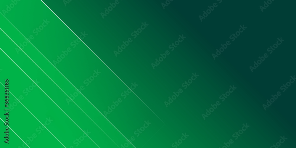 Fototapeta premium Abstract green nature gradient color oblique lines stripes background and dots texture halftone style. Geometric minimal pattern modern sleek texture.