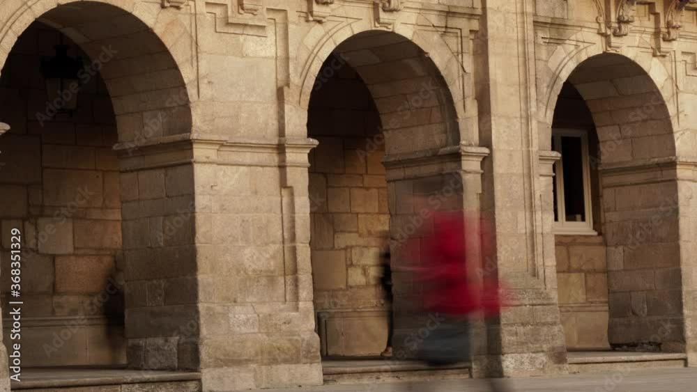 Roman Archs in street of Lugo. Galicia,Spain. Roman Archs in street of Lugo. Galicia,Spain.
