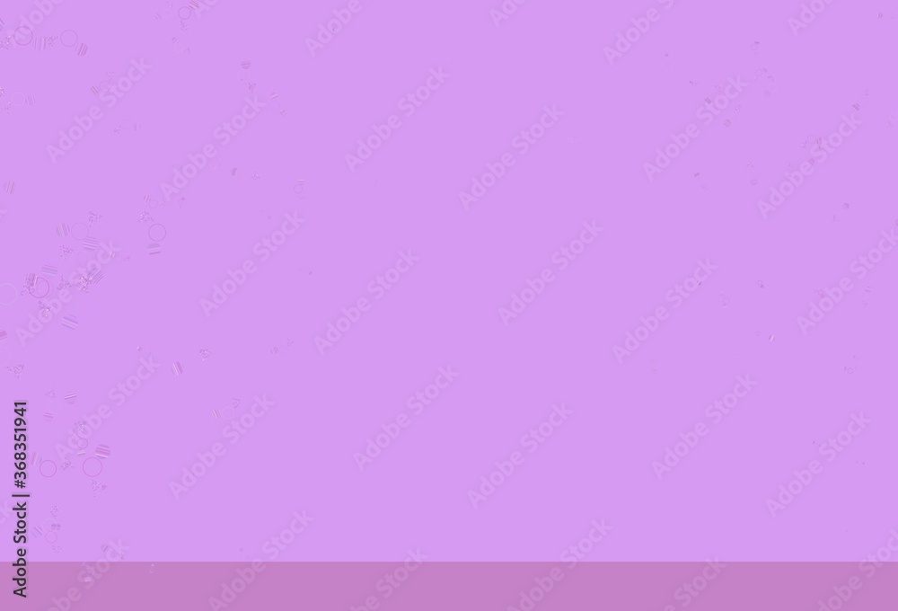 Light Purple vector layout with circles, lines.