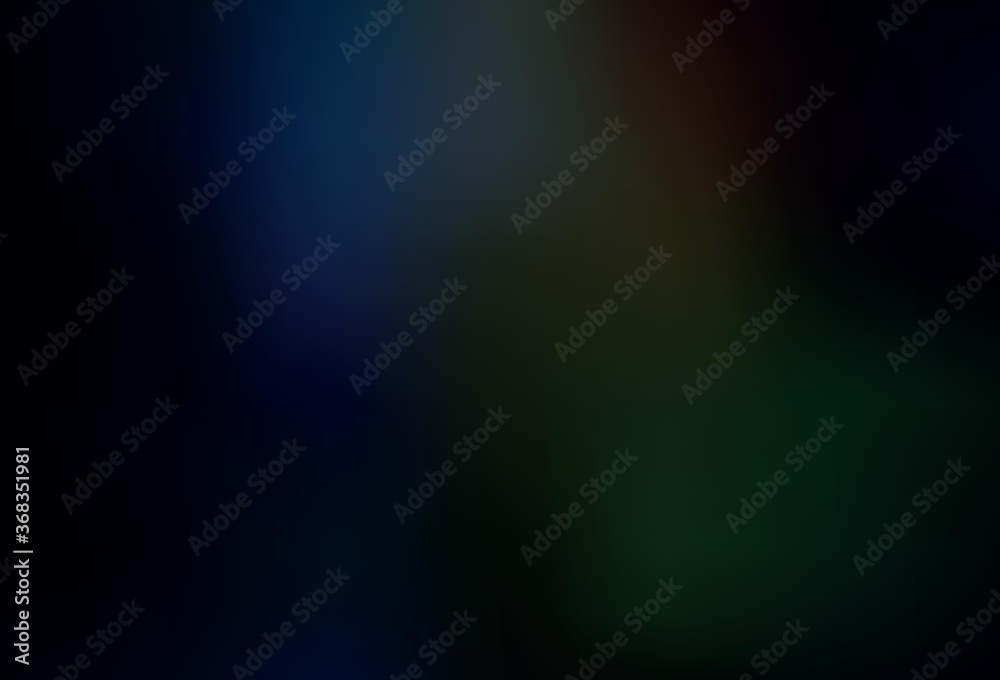 Dark Green, Red vector blurred shine abstract texture. Dark Green, Red vector blurred shine abstract texture.