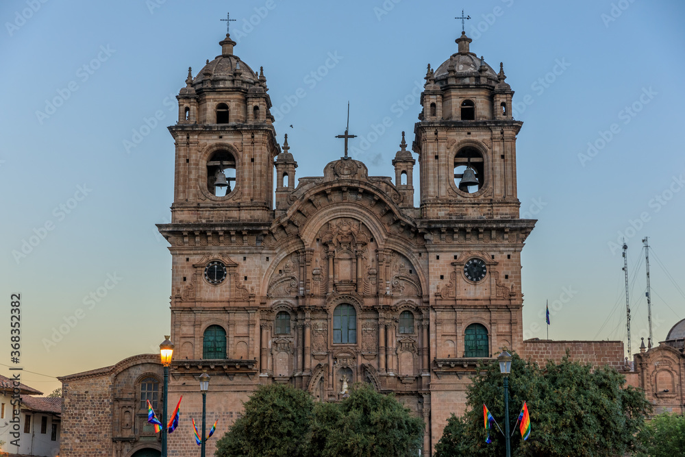 Iglesia De La Compañia De Jesús (Church of the Society of Jesus) from Cusco, Peru