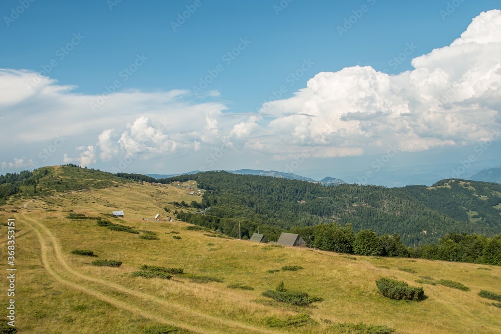 Mountain village Stavna, Montenegro (Serbian: Katun Štavna, Crna Gora)