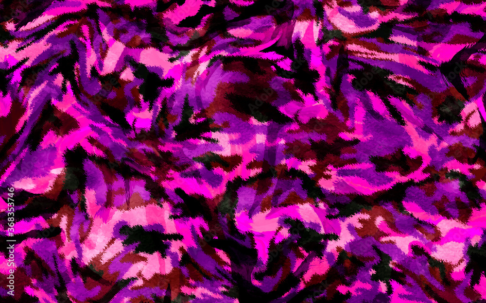 abstract camouflage with brush pattern