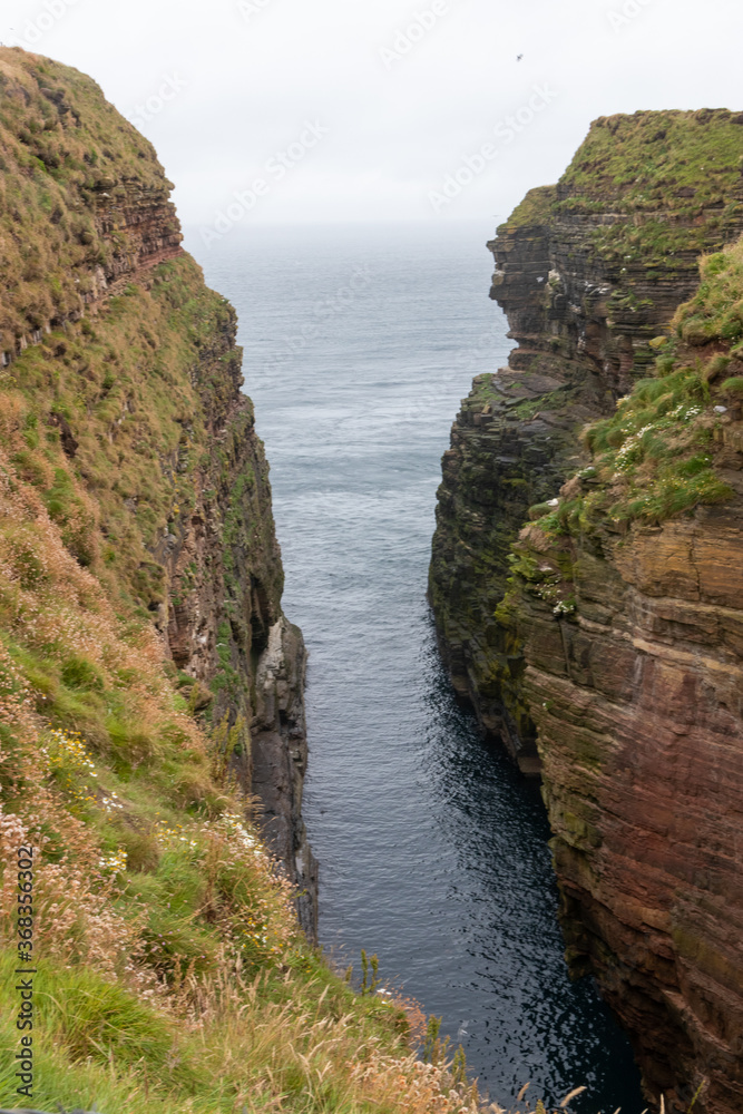 cliffs in Scotland John O Groats United Kingdom
