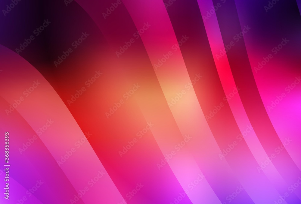 Light Pink, Yellow vector texture with wry lines. Light Pink, Yellow vector texture with wry lines.