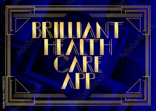retro Brilliant Health Care App