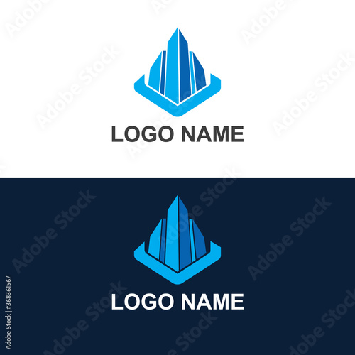 Real Estate Logo, Creative House Logo Collection, Abstract Buildings Logo, building logo design template, builders logo.