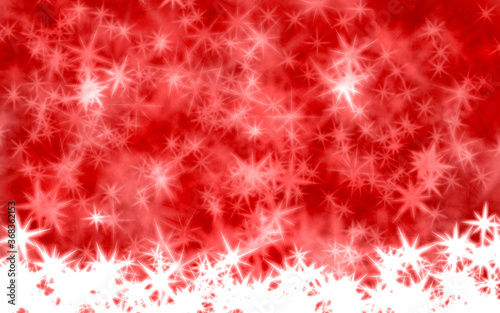 glitter light on red backgr...