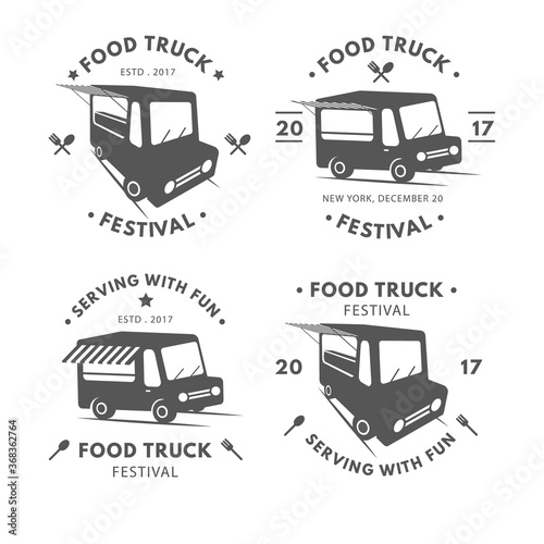 Food truck badge collection