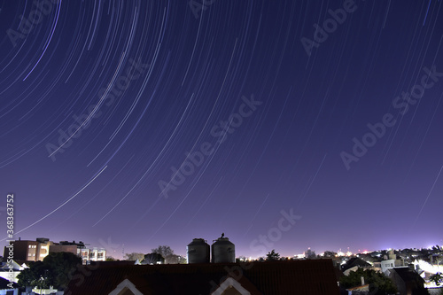 Buenos Aires City StarTrail