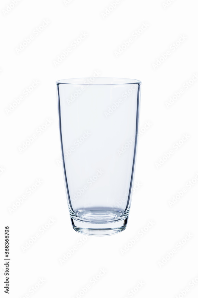 Empty glass isolated on white background Empty glass isolated on white background