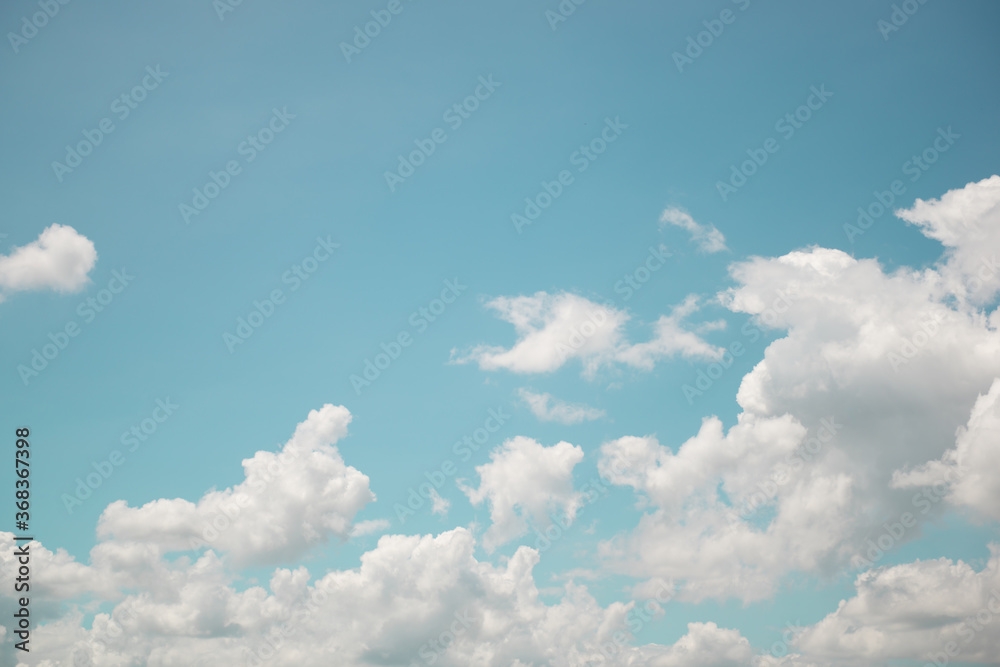 Blue sky and white clouds
Blue sky and white clouds