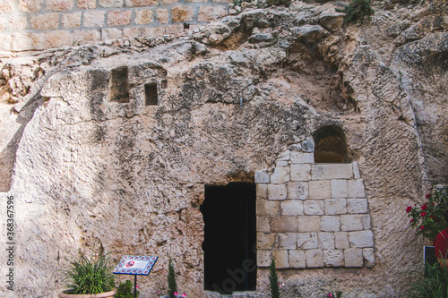 Garden Tomb Holy Land Jerusalem, Israel