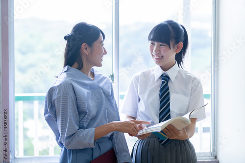 中学生の授業風景