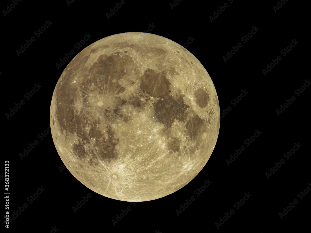 Obraz premium Full Moon, 5th July 2020.