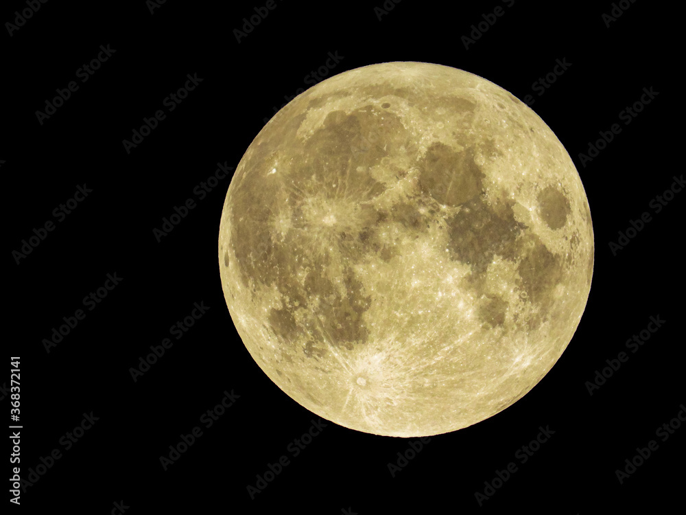 Obraz premium Full Moon, 5th July 2020.