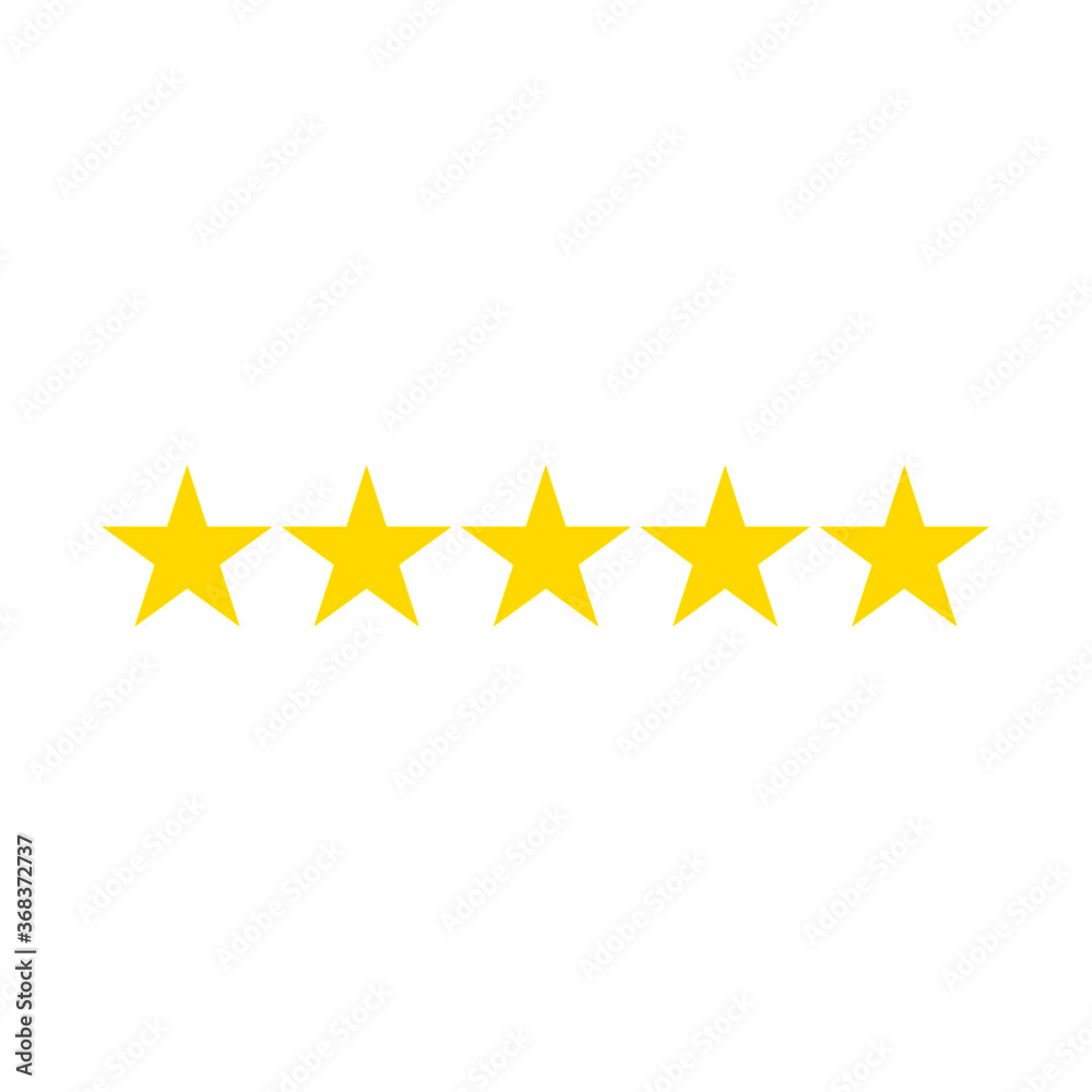 yellow star on white background vector - illustration yellow star on white background vector - illustration