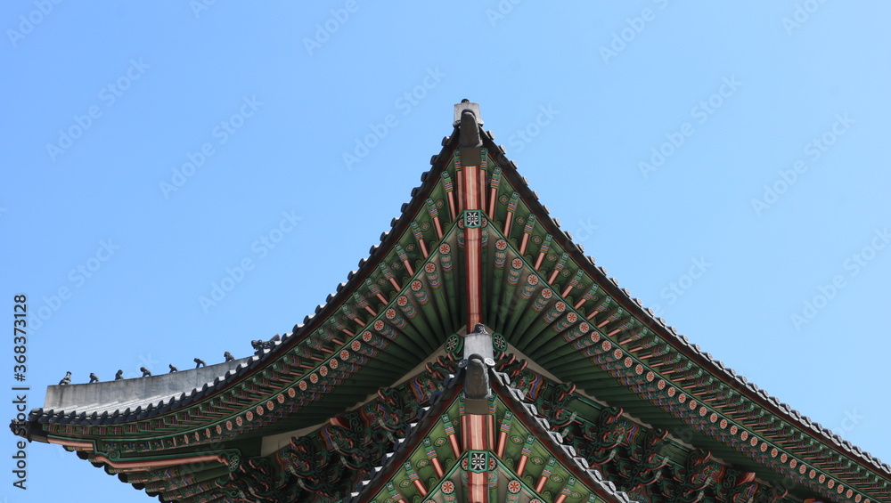 chinese temple roof