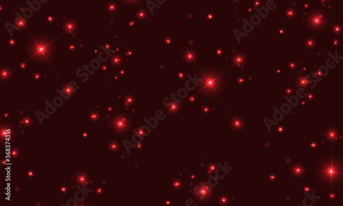 Geometric abstract background with stars. Vector.