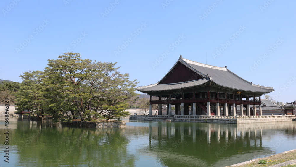 pavilion in the park