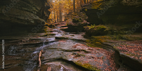 Fall Colors at Hocking Hills, OH