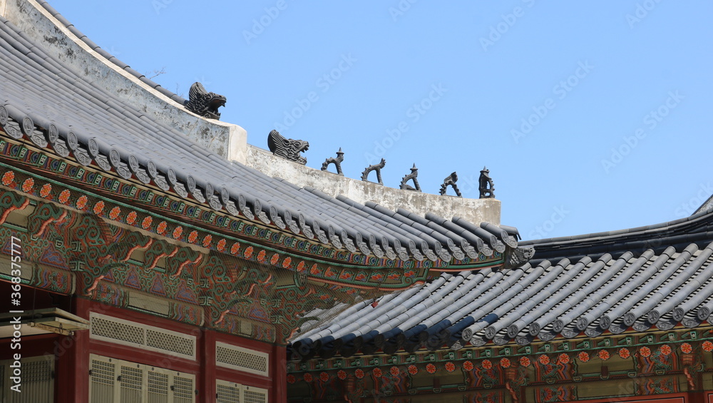 chinese temple roof