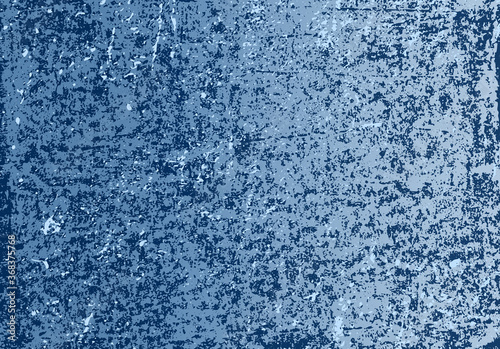 A blue and navy toned artistic, mixed media, abstract grunge illustration. Ideal for use as a background image.