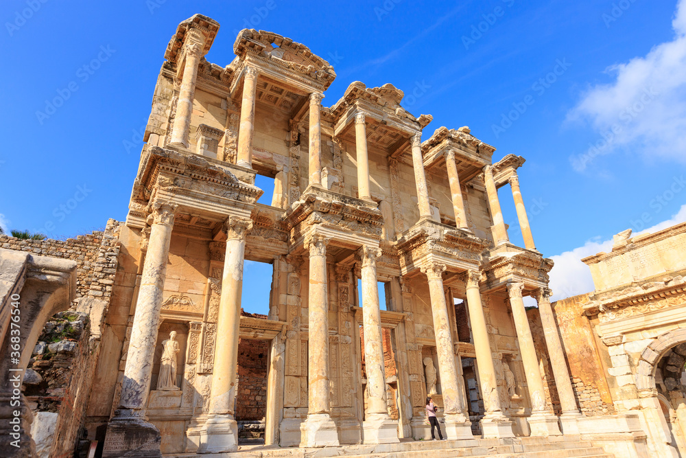 The Celcus Library, Ephesus, Turkey.