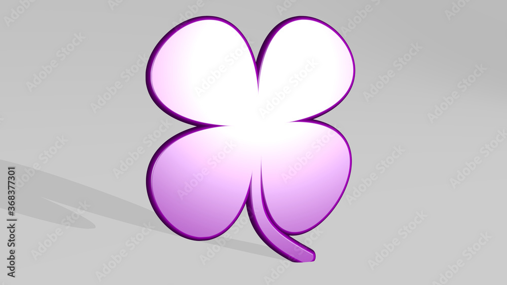 LEAF made by 3D illustration of a shiny metallic sculpture with the shadow on light background. green and design LEAF made by 3D illustration of a shiny metallic sculpture with the shadow on light background. green and design